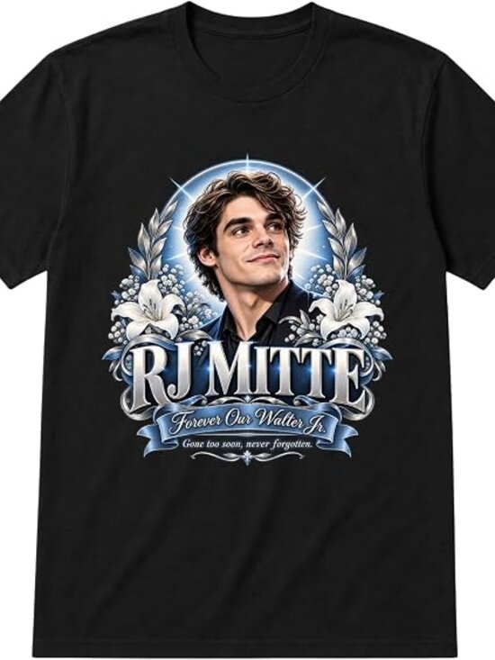George P Other - RJ Mitte Tribute Shirt, Forever Our Walter Jr Graphic Tee, TV Drama Fan Memorial